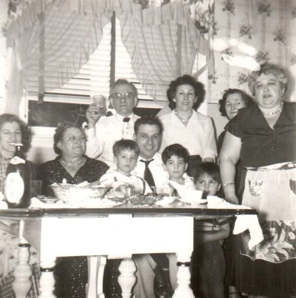 A photograph of the family